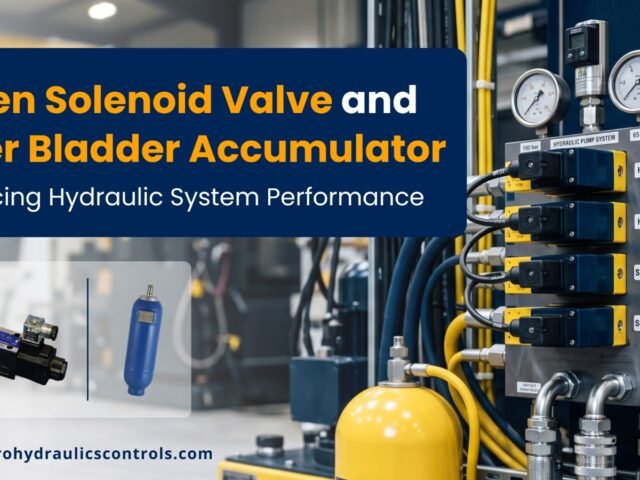 Yuken Solenoid Valve and Olaer Bladder Accumulator: Enhancing Hydraulic System Performance