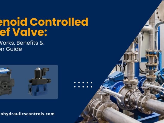 Solenoid Controlled Relief Valve: How It Works, Benefits & Selection Guide